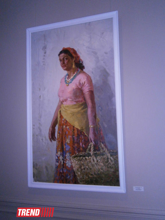 В Баку открылась выставка работ Таги Тагиева: Его имя золотыми буквами вписано в историю изобразительного искусства (фото)